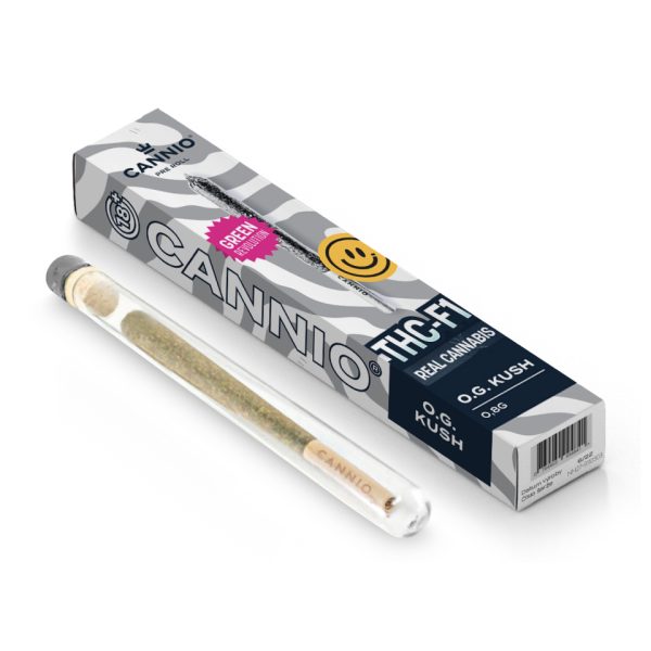 THC-F1 Pre roll - O.G. KUSH - 0.8g, THC <0,1 %