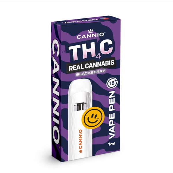 TH4C VAPE PEN 1ml – Blackberry, THC <0,1 %